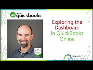 Exploring the Dashboard in QuickBooks Online