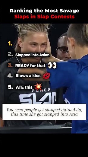 Ranking the Most Savage Slaps in Slap Contests
