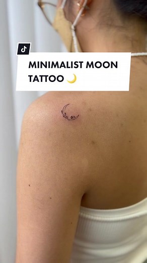 Minimalist Moon Tattoo Ideas
