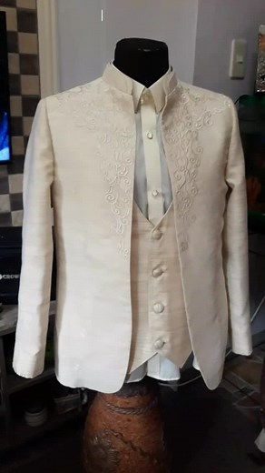 Handcrafted 3-in-1 Coat and Barong Tagalog