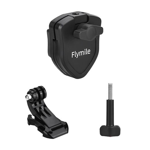 [$8.80] Flymile Motorcycle Windshield Action Camera Mount For DJI Osmo Action 5 Pro / GoPro 13(ZZ10477)