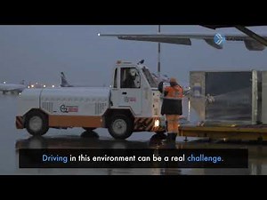 Airport Airside driving simulator LANDER Simulation