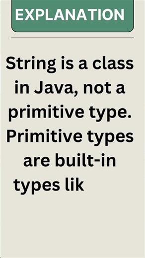 Java MCQ #4 | Primitive Data Types in Java | JavaDrill Shorts
