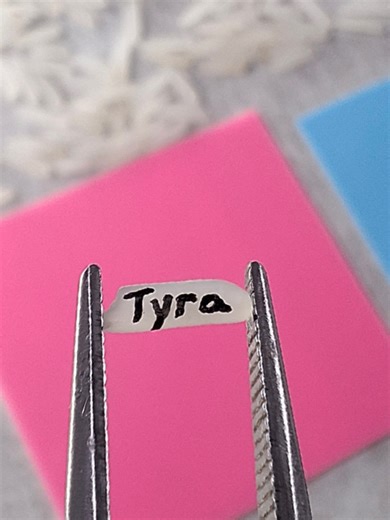 Creative Name Art on Rice