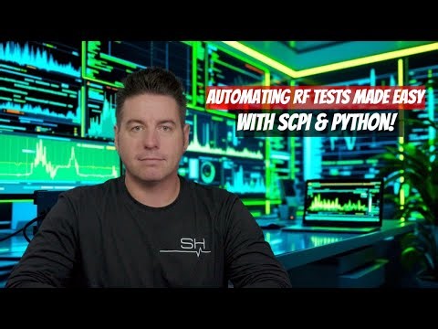 Automating RF Tests Made Easy with SCPI & Python! #python #tech #engineering #rf