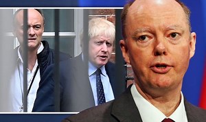 Whitty 'refused' to do conference with Johnson over Cummings row