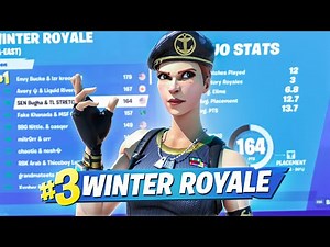 This Is How We Placed 3rd In The Fortnite Winter Royale (Saturday) ($5,500) | Bugha