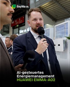 Jetzt noch smarter: Die HUAWEI EMMA-A02 denkt für Ihre Kundschaft mit! HUAWEI hat seinen Smart Assistant EMMA-A02 um starke neue Funktionen erweitert – und wir finden: Da lohnt es sich genauer hinzuschauen. ✔️ Bereit für dynamische Stromtarife – nutzen Sie Preisvorteile automatisch. ✔️ EnWG § 14a-konform: Speicher und Wallbox lassen sich automatisch auf 4,2 kW runterregeln. ✔️ AI-gestützte Optimierung der Einspeisung: Der HUAWEI Smart Assistant prognostiziert überschüssigen Solarstrom und steuer