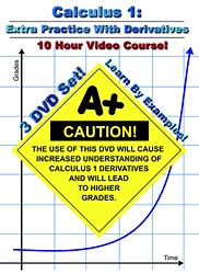 Calculus 1: Extra Practice with Derivatives -- 10 Hour Course!