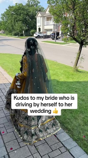Driving at Own Wedding - Punjabi Bride Takes the Wheel