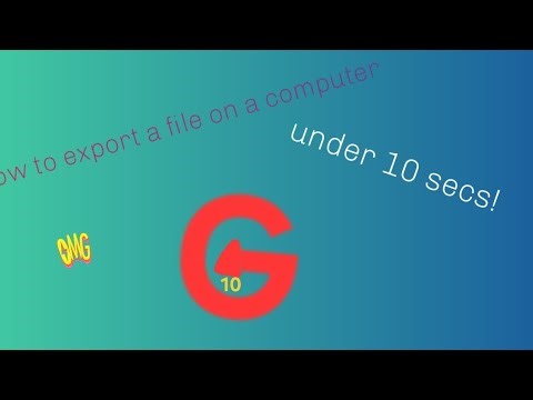 How to extract a file from a computer under 10 secs