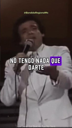 Jose Jose - Lo Que No Fue No Sera #josejose #balada