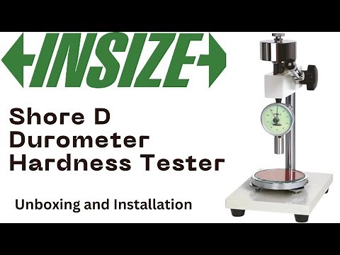 Shore D Durometer with stand / How to use a Durometer / Hardness Tester with stand