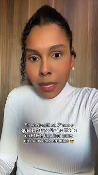 É isso que você precisa fazer para entrar no Ensino Médio da ETEC em 2027 #vestibulinhoetec