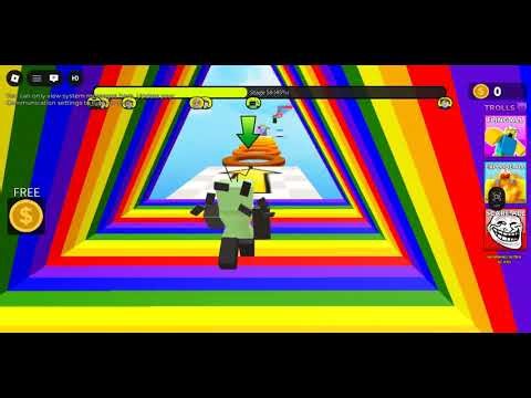 Playing easy obby with Vee!! ^^ (I was being kinda mean to bacons gng)