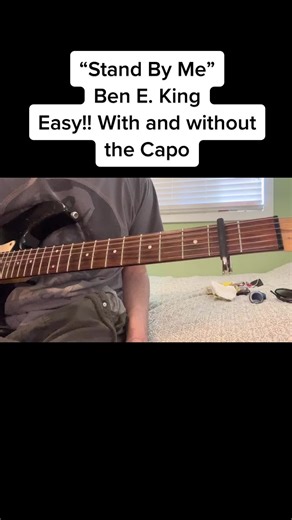 Easy Guitar Tutorial for Stand By Me - No Capo