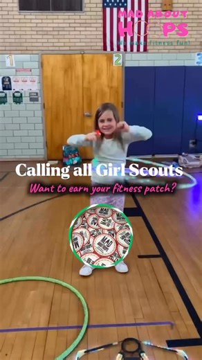 We make fitness fun! on Instagram: "✨ Calling all Girl Scouts! ✨ Looking for a fun and active way to earn your fitness patch? Mad About Hoops brings the excitement straight to your troop with an interactive hula hoop experience led by professional hoopers 💫 Girls will learn fun hoop tricks, build confidence, stay active, and have an unforgettable time together all while earning their fitness badge 🎀 Perfect for all levels and designed to keep girls moving, smiling, and feeling proud of what th