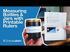 How to Measure Curved Products (Free Printable Ruler PDF) | OnlineLabels