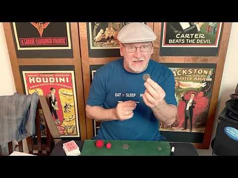 Basic Palming techniques for coins and balls: Finger, Classic, Thumb & Card Palms for Magic Tricks