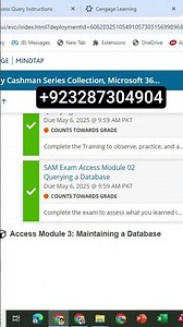 SAM Exam Access Module 02 querying a database