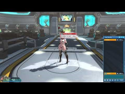 PSO2 455: Sealed & Released Emote Lobby Action