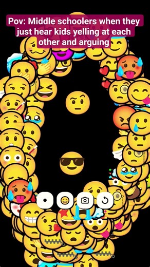 POV: Middle schoolers when they hear people arguing.haha