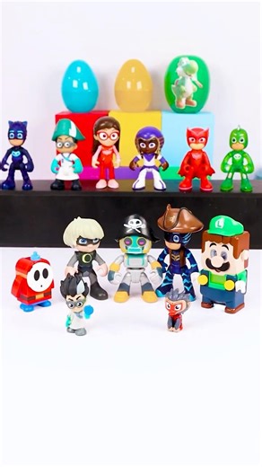 Satisfying Unboxing Experience with PJ Masks Toys Collection