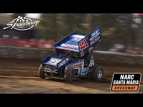 410 Winged Sprint Cars | NARC King of the West FULL EVENT | Santa Maria Speedway | July 26, 2025
