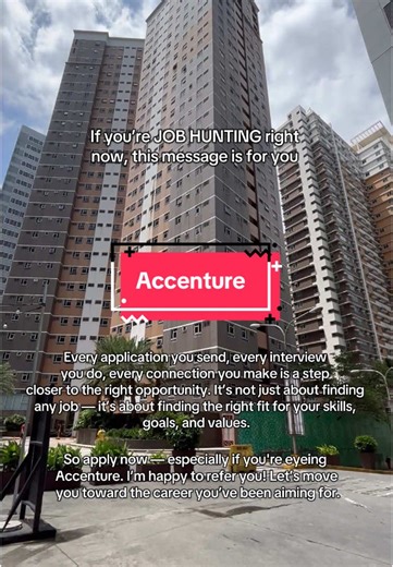 Job Hunting Tips for Success at Accenture