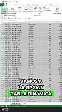 El truco de Excel para resumir datos como un pro | Pivot Tables