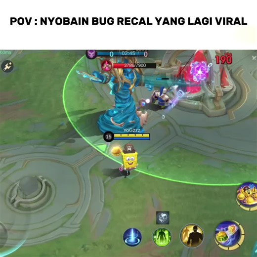 Ēksplorasi Bug Recall di MLBB dengan SpongeBob!