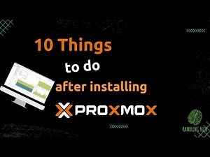 Proxmox 7 Setup: 10 things to do after installing Proxmox 2023