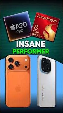 Snapdragon 8 Elite gen 6 Pro vs apple a20 Pro chipset #snapdragon #iphone