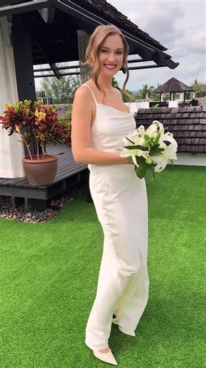 Silk Dress in Ivory, Slip Long Dress, Bridesmaid Dress, Silk Satin Dress, Wedding Guest Dress, Evening Dress, Cocktail Party,bridesmaid Gift - Etsy