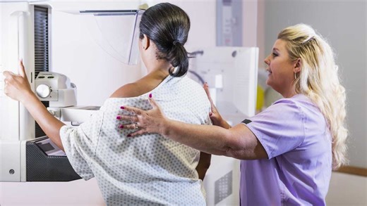 Is there an age limit for women to get a mammogram?