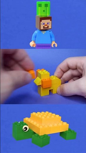 🦁 Lego Lion / León Tutorial Ideas #LEGO #lion #animal #safari #build