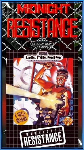 Midnight Resistance SEGA Genesis gameplay. #retrogaming #arcadegame