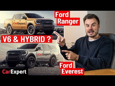 First look: 2022 Ford Ranger & Everest (Endeavour)! V6 and plug-in hybrid coming