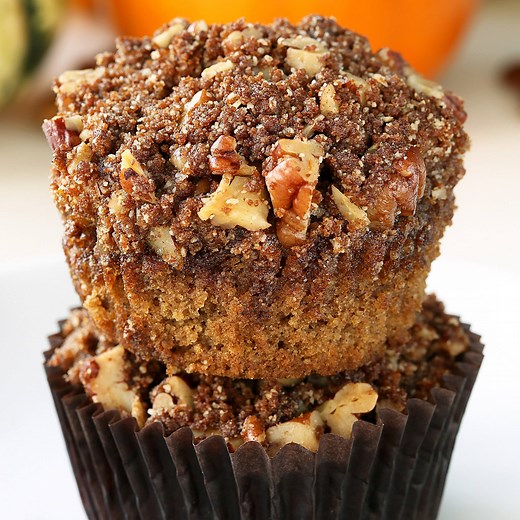 191K views · 462 reactions | These PALEO PUMPKIN MUFFINS are topped with pecan streusel and have a great texture! Not eggy, spongy or in any way funky like some paleo muffins tend to be. Click here for the printable recipe ➜ https://www.texanerin.com/paleo-pumpkin-muffins | Texanerin Baking | Facebook