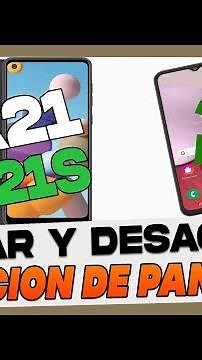 Como Activar y Desactivar la Rotacion de Pantalla en Samsung Galaxy A21 y A21S