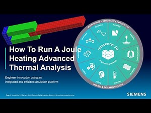 How To Create A Joule Heating Advanced Thermal Analysis
