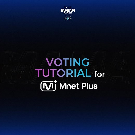 How to Vote for 2022 MAMA Awards on Mnet Plus