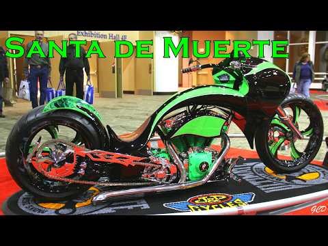 V#624 Santa de Muerte | Freakshow Chopper | Ultimate Builder - Seattle International Motorcycle Show