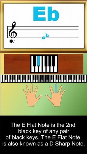 E Flat Note (Piano/Keyboard)
