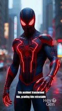 Evolution of the spider man of 2099