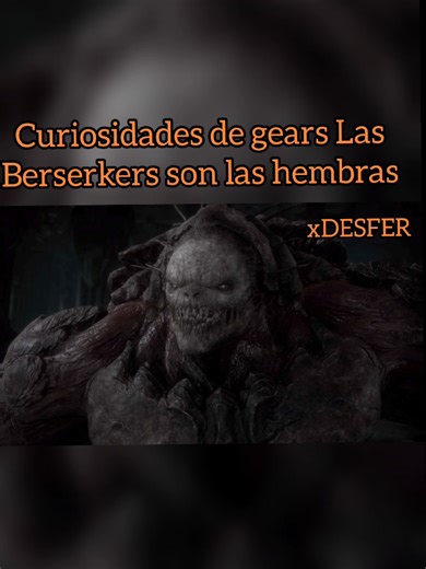 gears of war 1 curiosidades de gears Las berserkers son las hembras de los locus #gearsofwarreload #gearsofwar #gaming