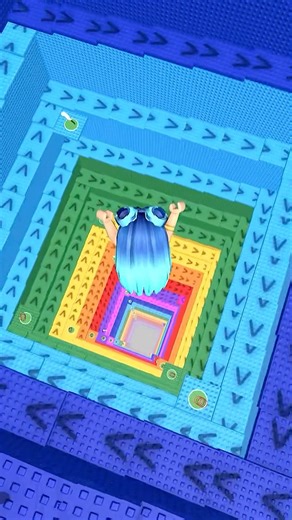 Infinite Rainbow Stairs #robloxedit #roblox