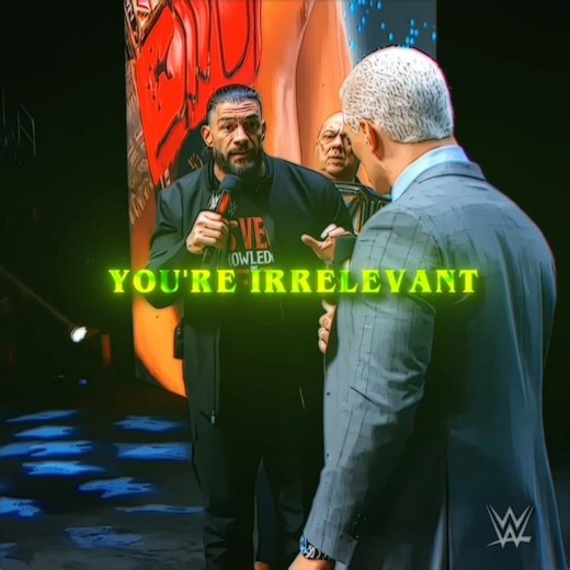 You're irrelevant 🗿 - "Roman Reigns" Edit