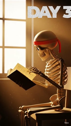 30 days without internet #like #ai #skeleton #animation