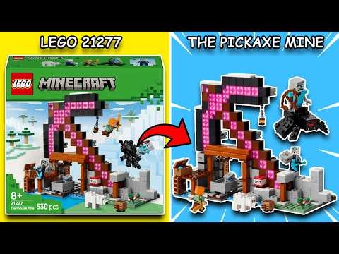 How to build LEGO Minecraft 21277 - The Pickaxe Mine (Step-by-Step Tutorial)